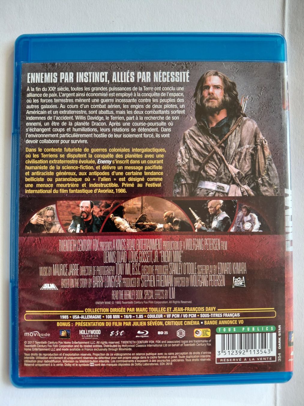 Tutti i DVDs: ENNEMY MINE – Usato da Denges venduto da Hellboy10 1