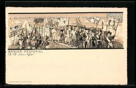 Litho Basel, Basler Festspiel 1901, Schu