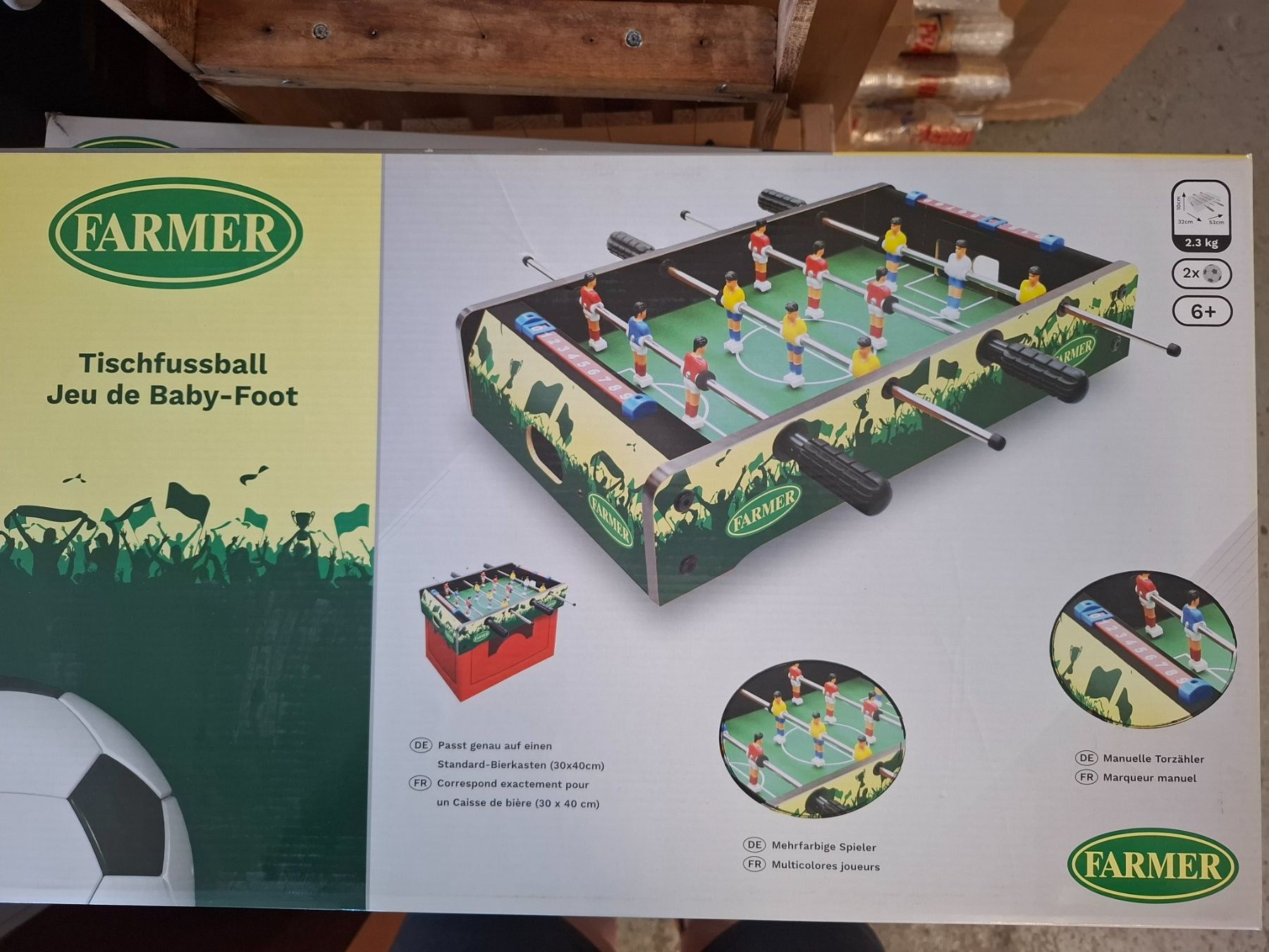 Giocattoli: Tischfussballkasten – Usato da Aarwangen venduto da chepetto74