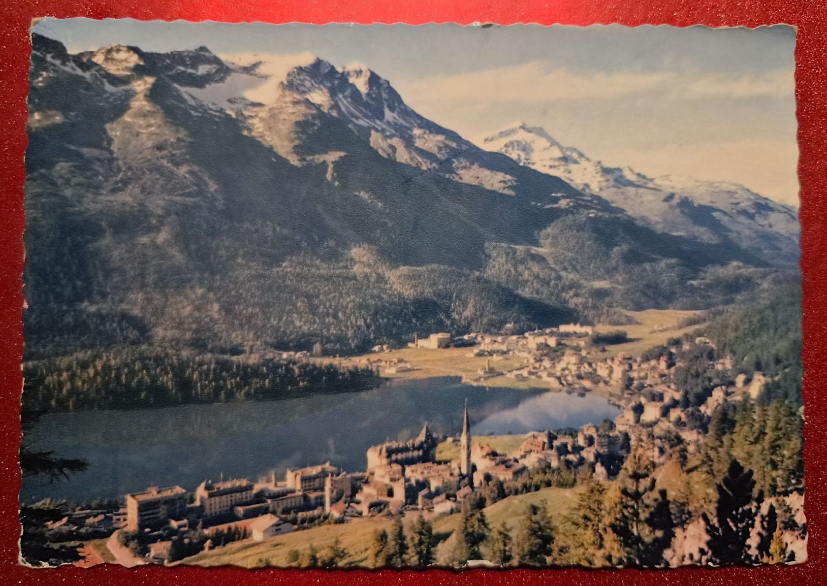Cartoline postali: St. Moritz 1957 – Usato da Melchnau venduto da Arthurius