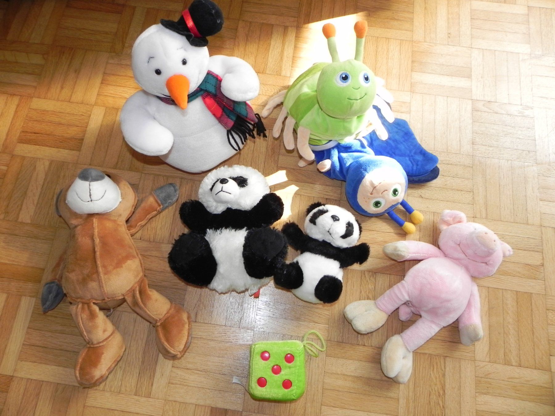 Giocattoli: Kuscheltiere Sammlung Plüschtiere Set Schneemann, Panda ... – Usato da Stallikon venduto da pcerny16 2
