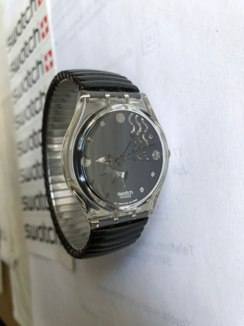 Swatch Orologi: Swatch Gent FLAKE von 1993 – Nuovo (secondo la descrizione) da Biel/Bienne venduto da winnertaco
