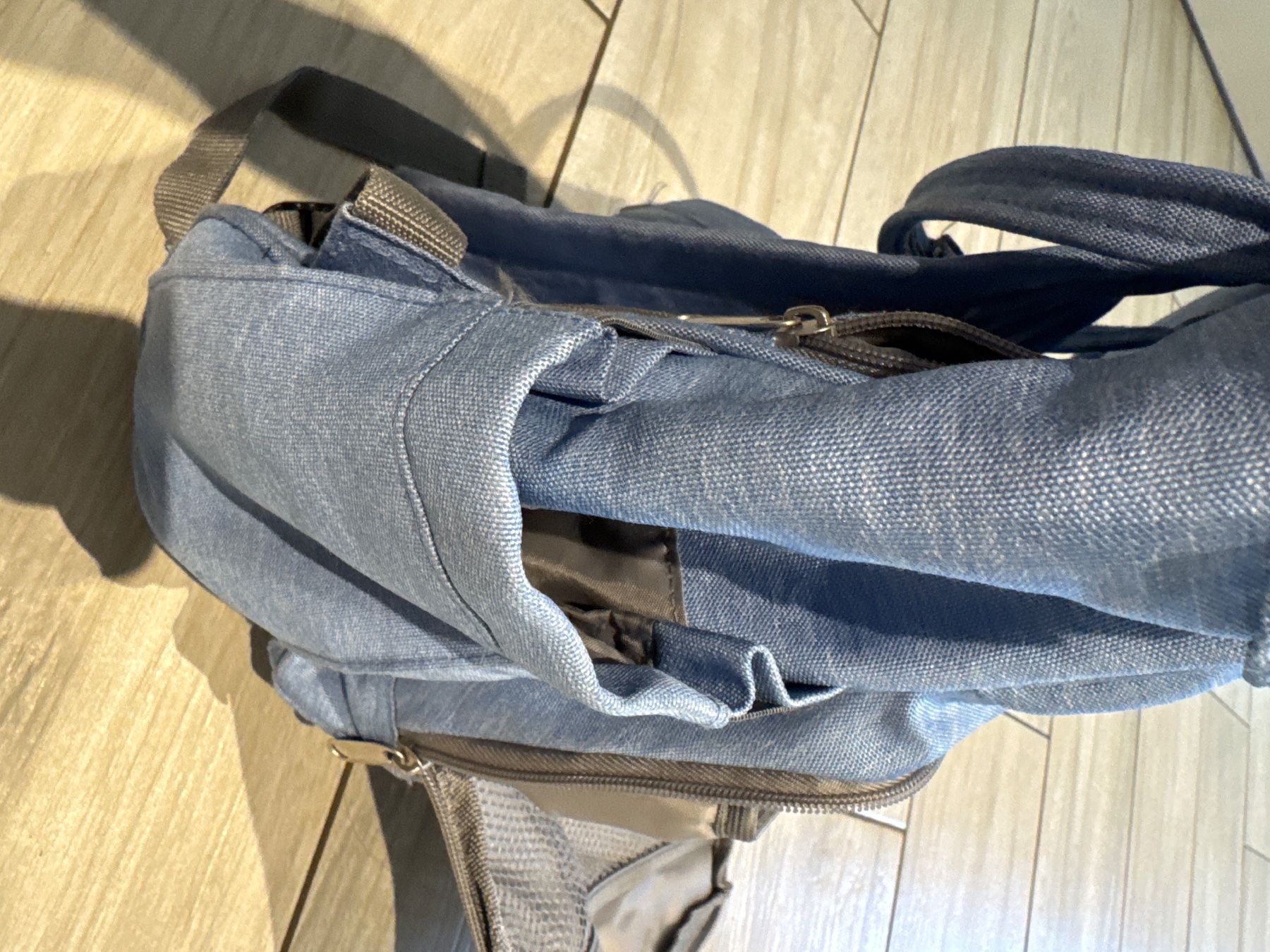 Zaini: Wickelrucksack von Petite Star hellblau – Usato da Gelterkinden venduto da Familienferien 3