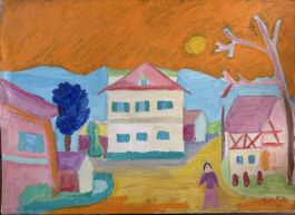 Fritz (Fritzli) Müller Gemälde 1972