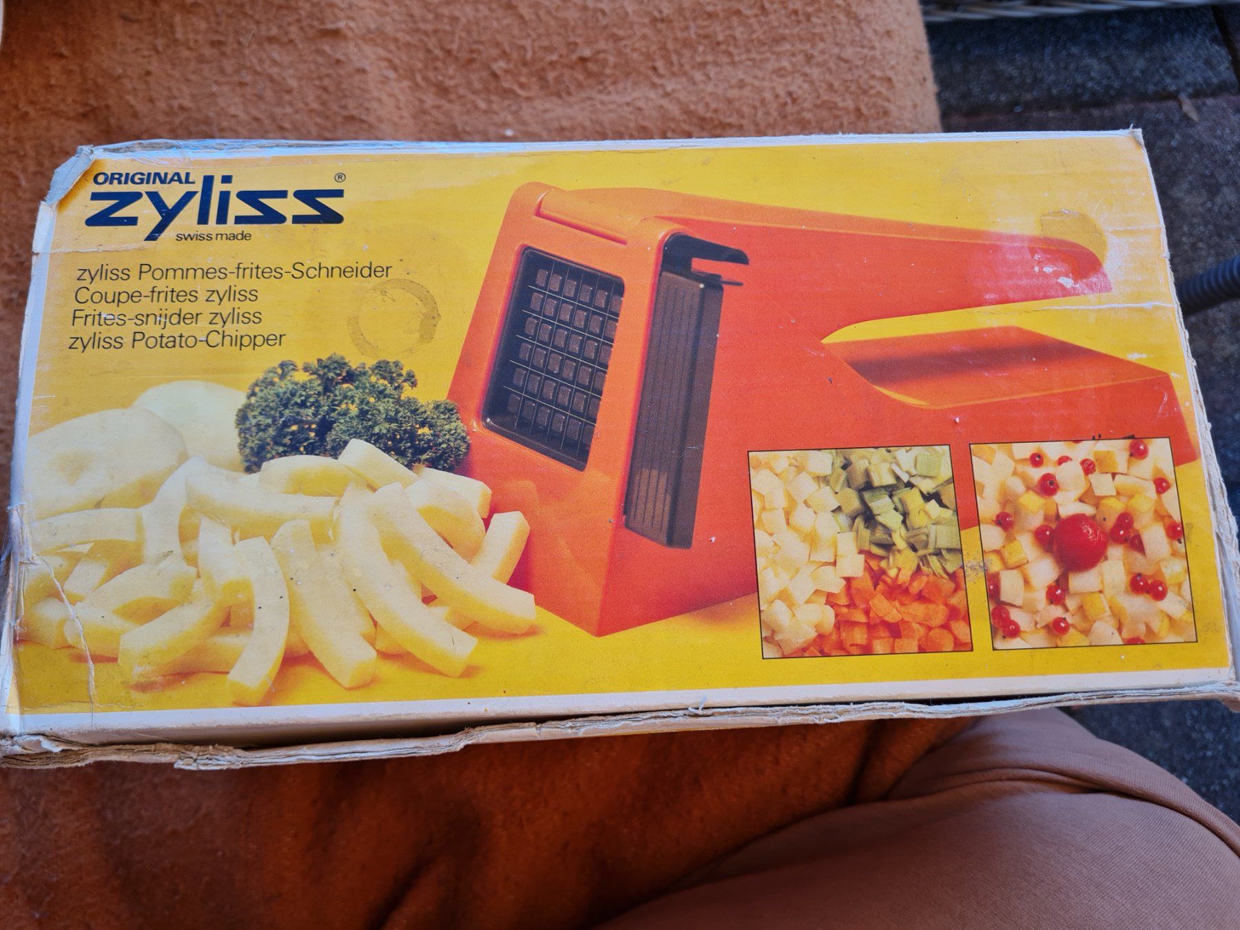 Zyliss Küchengeräte: Zyliss Pommes-frites-Schneider – Neu und originalverpackt aus Münsingen von Cuci31