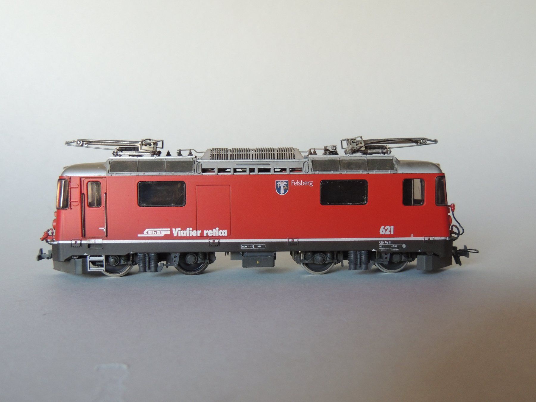 Bemo Modellini di ferrovie: BEMO RhB Ge 4/4'' Nr. 621 – Usato da Igis venduto da Lazio16 1