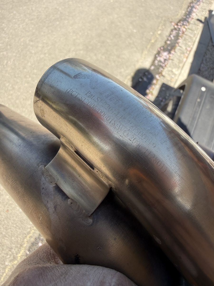 KTM Sistemi di scarico: Akrapovic Kompletanlage Exc 2017 – Usato da Wilderswil venduto da Timfrey2000 3