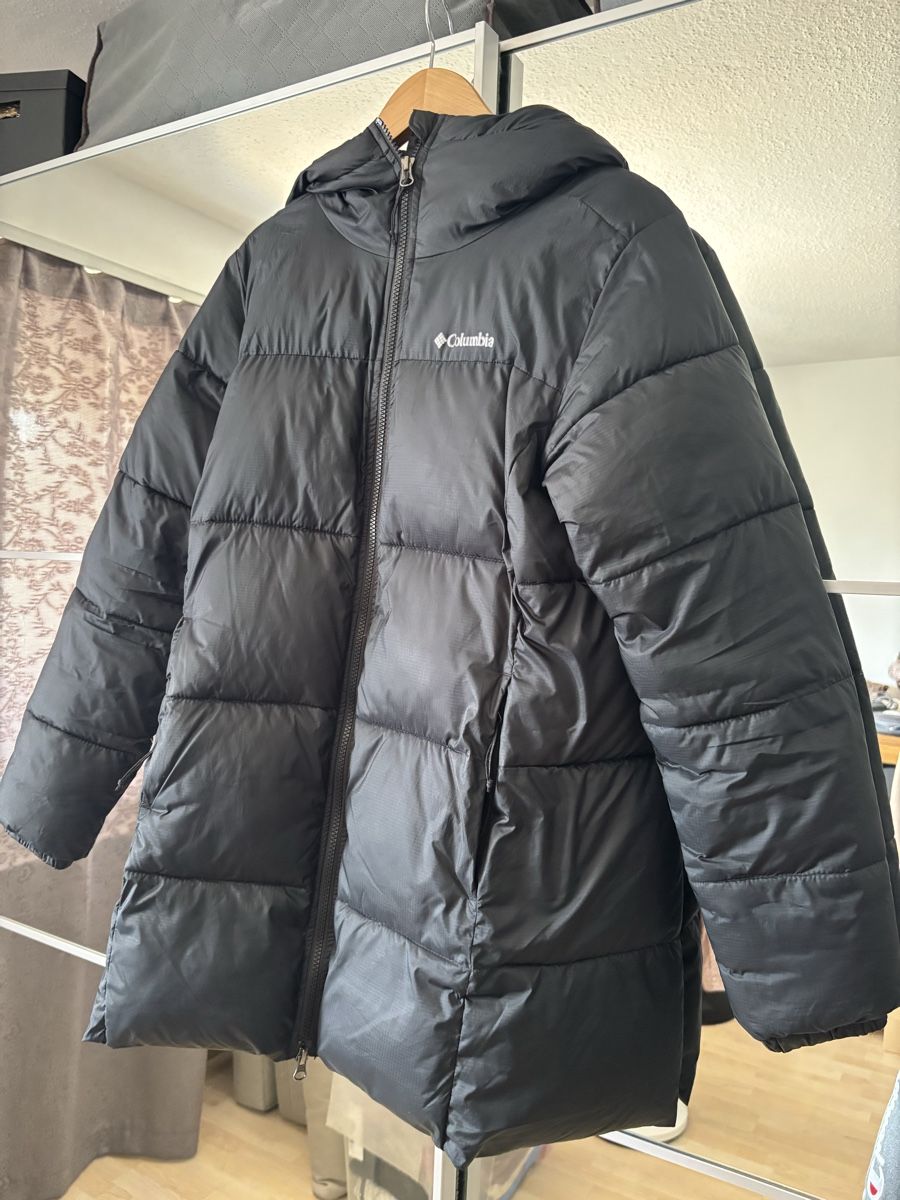 Columbia Giacche: Columbia Pufferjacke mittellang, schwarz, Grösse S – Usato da Seengen venduto da Noelia_St 2