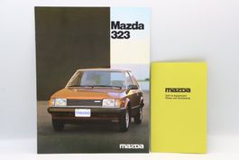 Mazda 323 1980 Prospekt + Preisliste