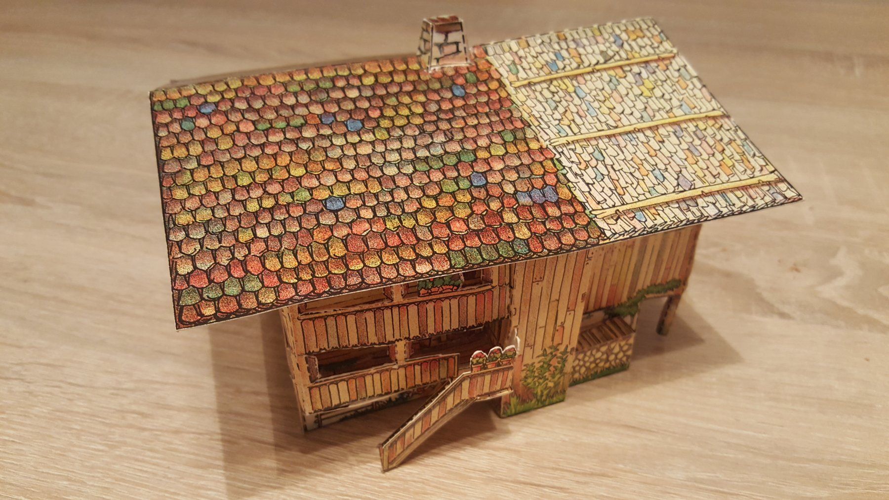Kit di modellismo & Modellini statici: Modellbogen "Berner Bauernhaus" im Massstab 1:90 – Usato da Luzern venduto da orl_fdy8 1