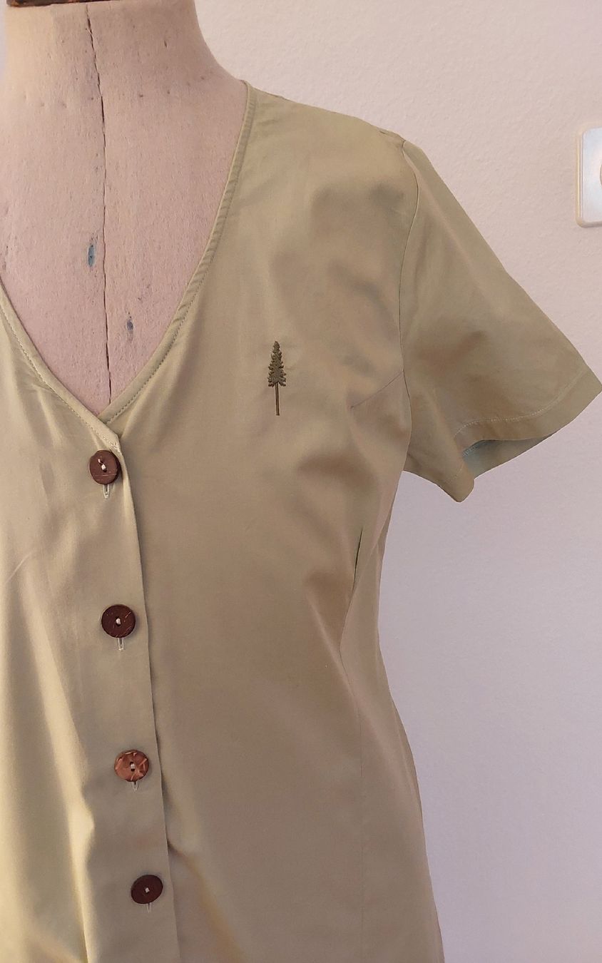 Vestiti: Sommerkleid NIKIN L hellgrün neu – Nuovo (secondo la descrizione) da Köniz venduto da scopello12 1