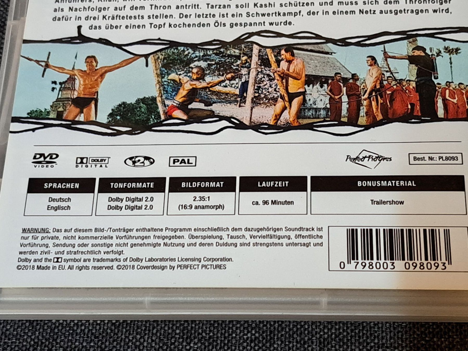 Tutti i DVDs: DVD TARZAN Todesduell von Robert Day aus 1963 – Usato da Unterseen venduto da Kanica 3