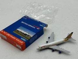 British Airways Boeing 747-200 Modellflugzeug Schabak B-747
