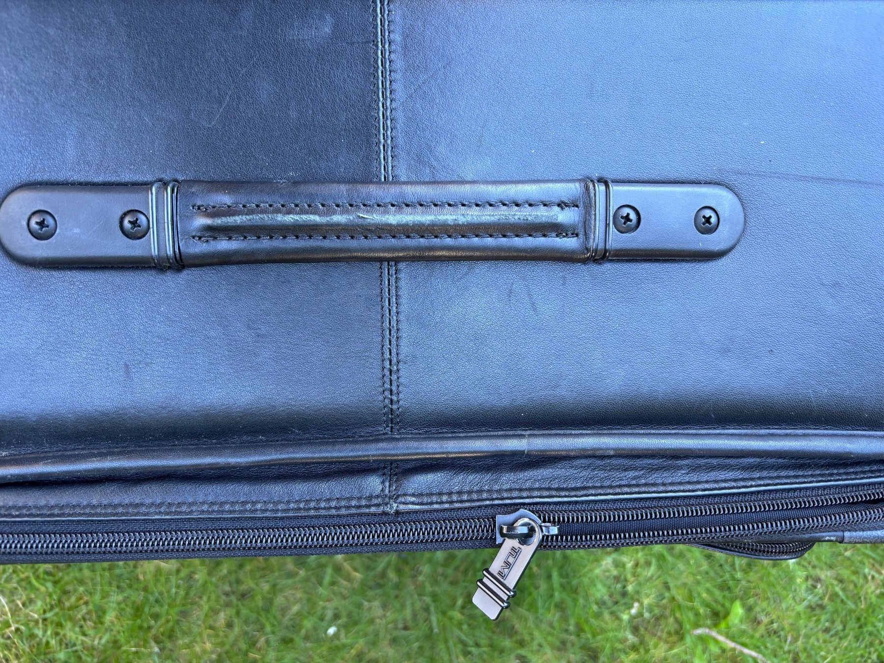 Tumi Valigie: TUMI Trolley Handgepäck, Leder, schwarz – Usato da Küsnacht ZH venduto da MaBaCa 8