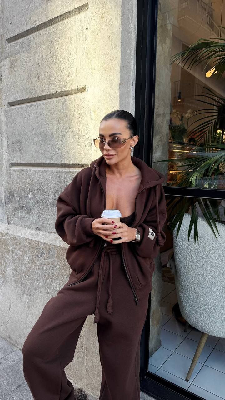 Completi & Tailleur: Oversized Fleece Tracksuit Set Size: S – Nuovo e nell'imballaggio originale da Zürich venduto da Ms.Me-Fashion 3