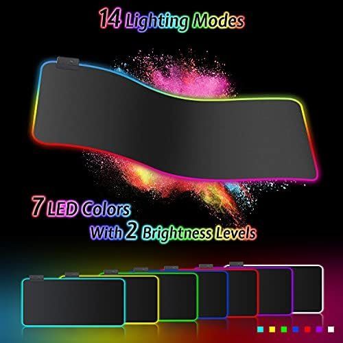 Tappetini per mouse: Mauspad RGB Mousepad 800x300mm Schwarz – Nuovo e nell'imballaggio originale da Hundwil venduto da Stallone6 2