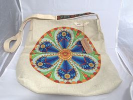 Mandala Sommer Tasche mit Innentasche, neu