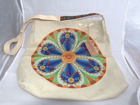 Mandala Sommer Tasche mit Innentasche, neu