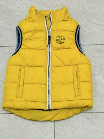 H&M Kinder Gilet gelb Grösse 122 guter Zustand