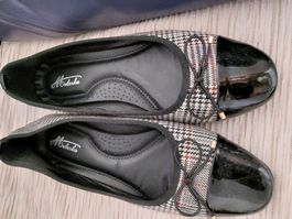 2 paire de chaussures et ballerine femme fille 40
