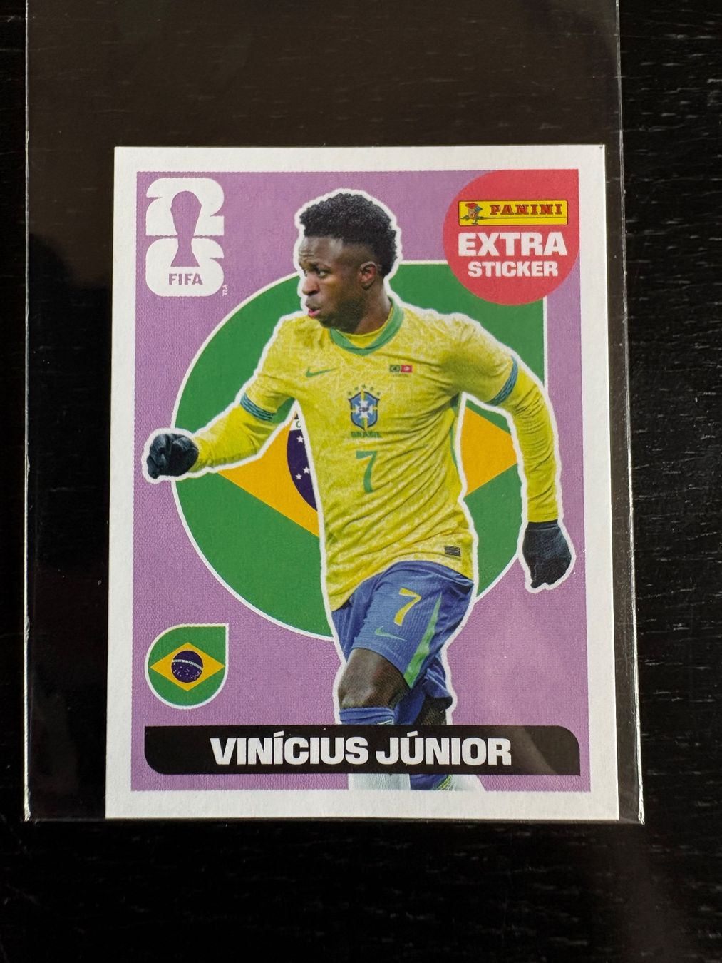 Panini Carte collezionabili: Vinicius Junior Extra Sticker 2026 – Nuovo (secondo la descrizione) da Ettingen venduto da flo1988