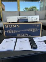 Sony MDS-JE470 MiniDisc-Deck – silber – mit Originalverpacku