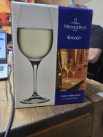Villeroy & Boch Savoy Weissweingläser 4x 37cl Bleikris (D1)