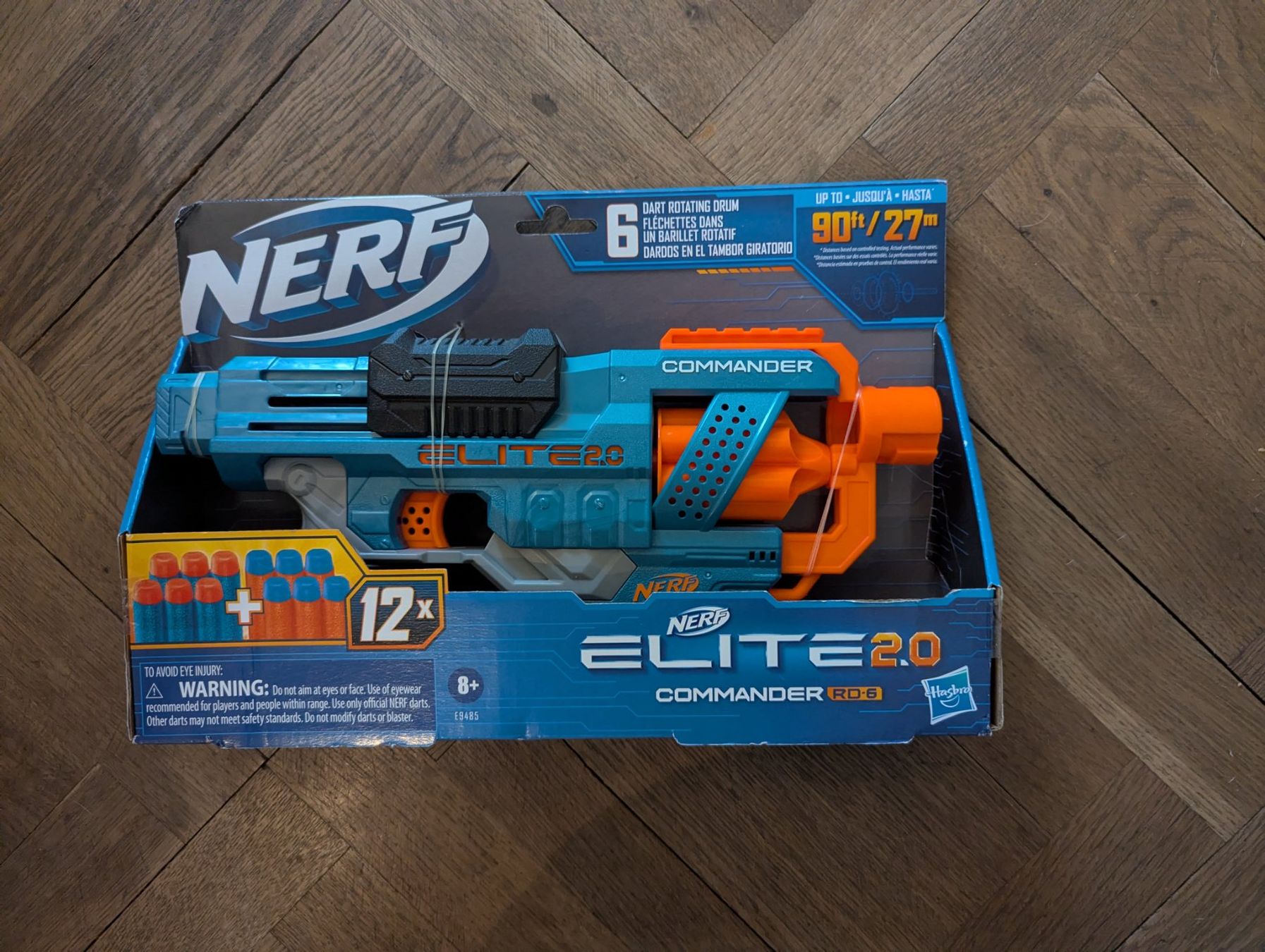 Nerf Spielzeuge: NEU: NERF Elite 2.0 Commander RD-6 Blaster, Ab 8+ Jahre – Neu und originalverpackt aus Küsnacht ZH von eisern 2
