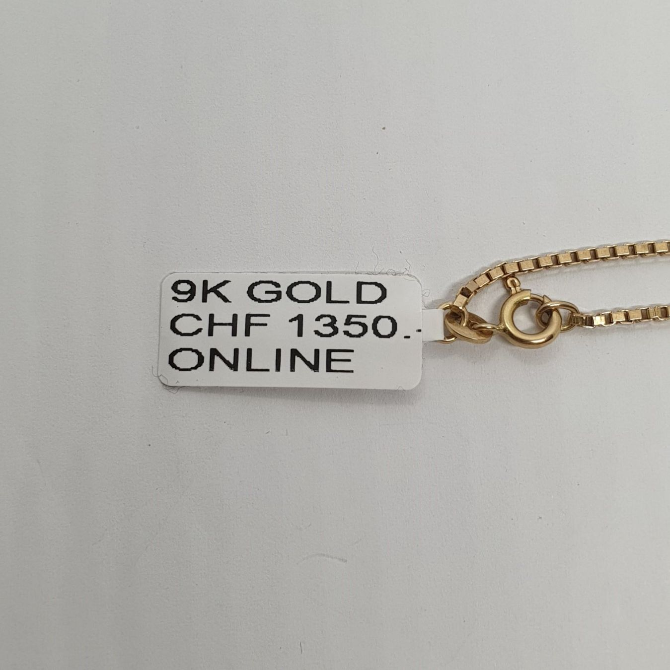 Catenine: Echt 9K Gold Kette – Usato da Luzern venduto da Goldhaus-Luzern 1
