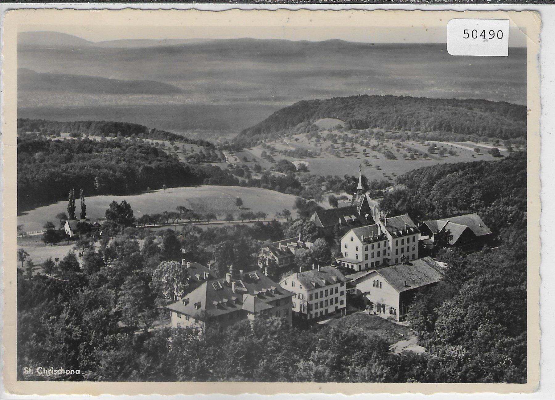 Cartoline postali: St, Chrischona - Bettingen – Difettoso da Ettingen venduto da Kartenplanet