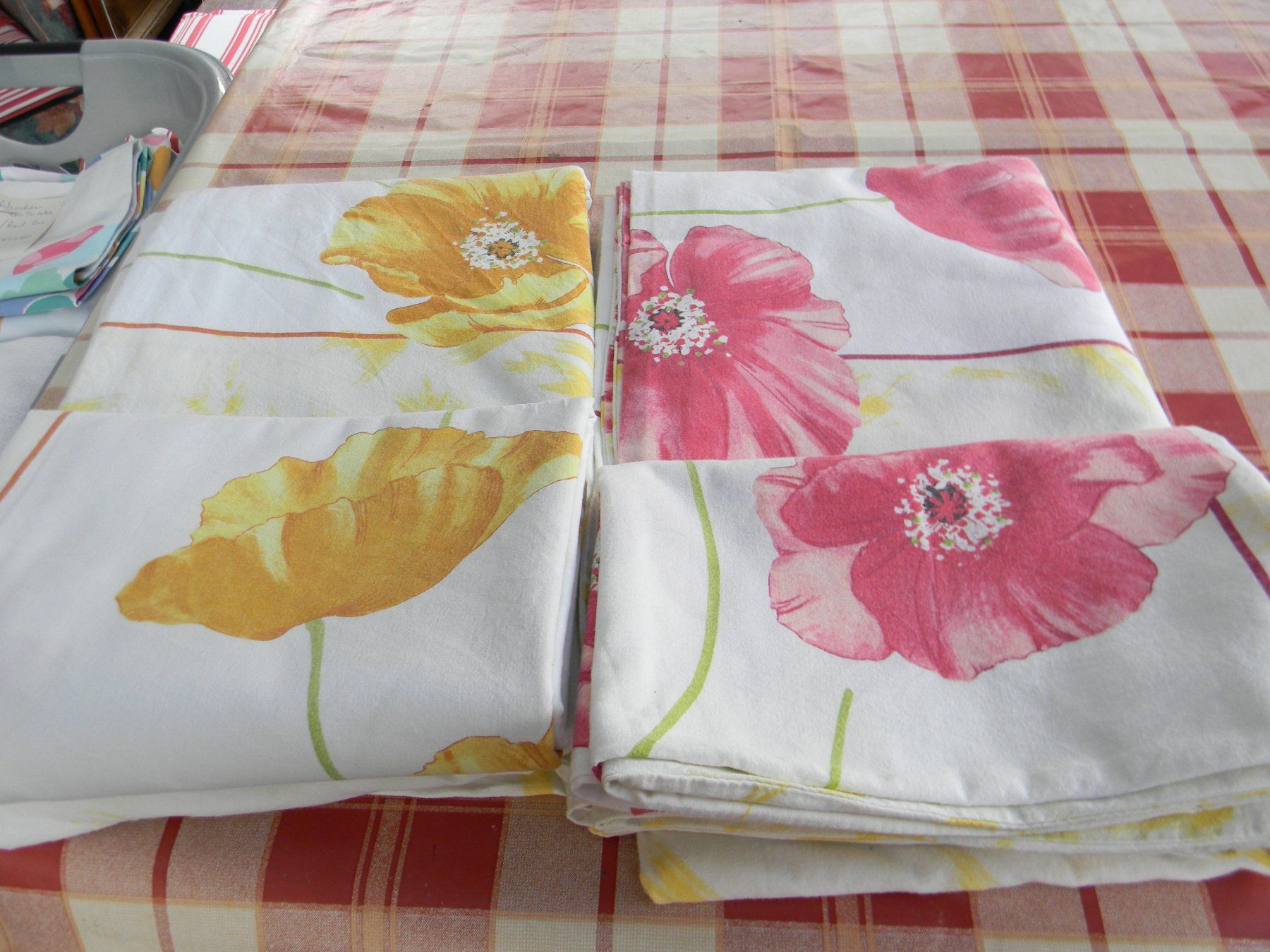 Biancheria da letto: 2x fourres duvets et oreillers – Usato da Bournens venduto da monique048