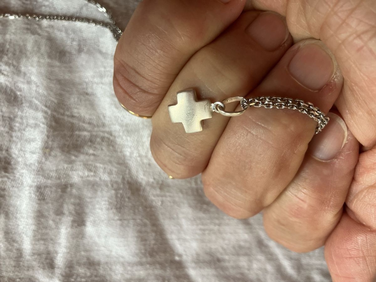 Ketten: Silberkette 925 mit Malteserkreuz 925 – Gebraucht aus Bassersdorf von groovygremlin 1