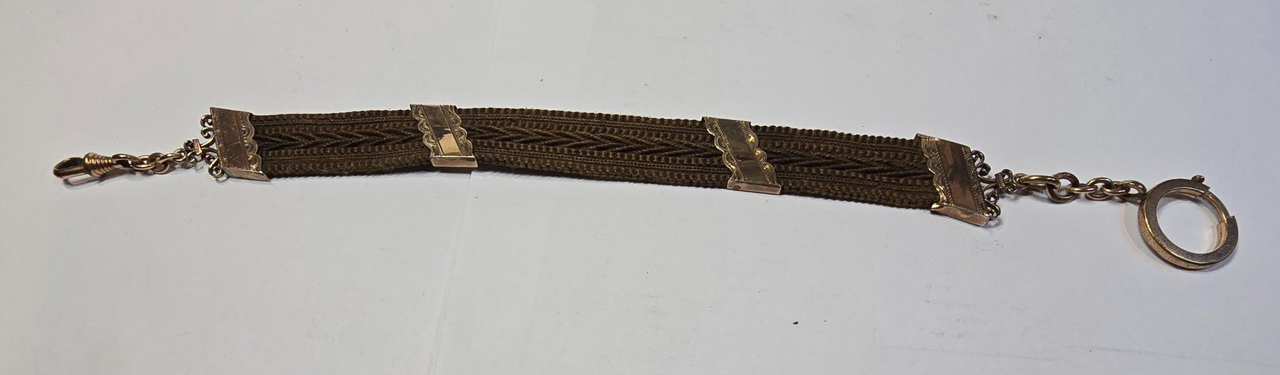 Sonstiges Uhren Zubehör: Taschenuhrkette mit Haar – Gebraucht aus Ennetbürgen von 50shafali53