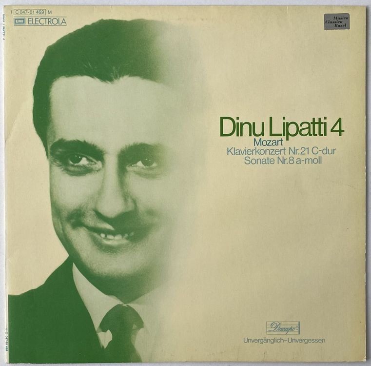 Schallplatten: Mozart, Dinu Lipatti 4 – Gebraucht aus Flums von Empe1