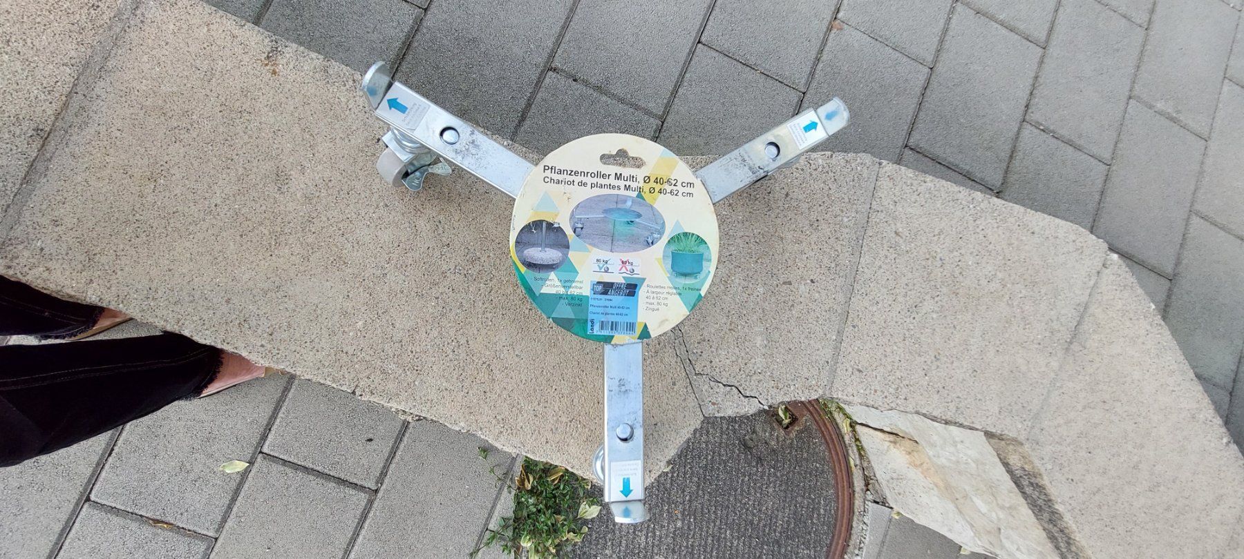 Vasi per fiori: Pflanzentopf-Roller – Usato da RAMLINSBURG venduto da AUDITT1999