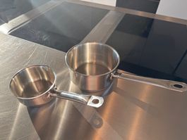 2 Saucenpfannen Edelstahl Migros