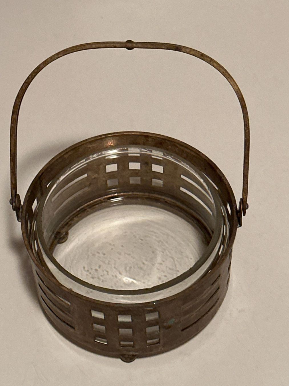 Töpfe: Behält mit Messing-Kupfer und Glas – Gebraucht aus Zürich von Chaeffeler