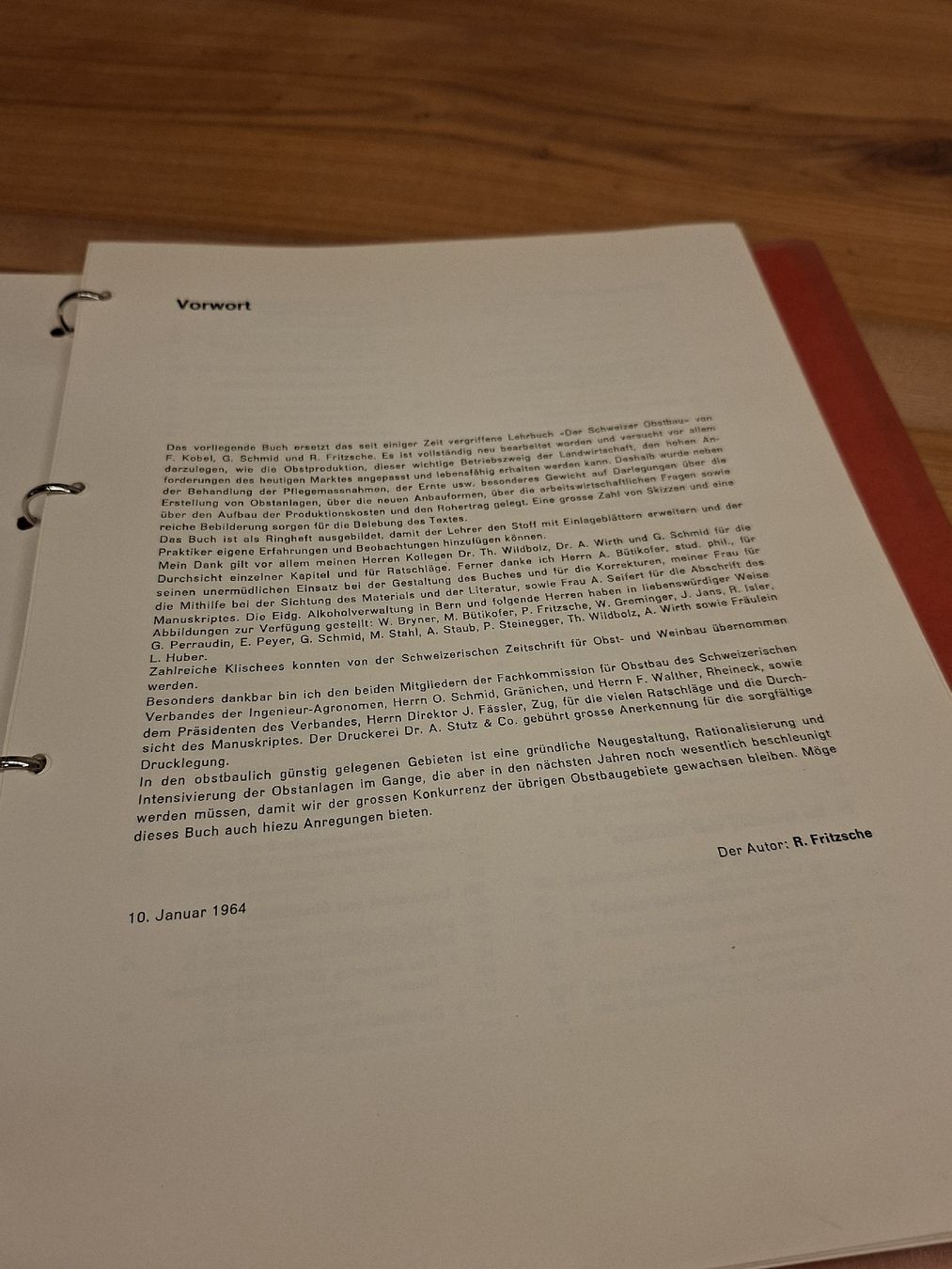Documenti: R.Fritzsche Obstbau Katalog 1964 – Usato da Ganterschwil venduto da HeidiuPeter 2