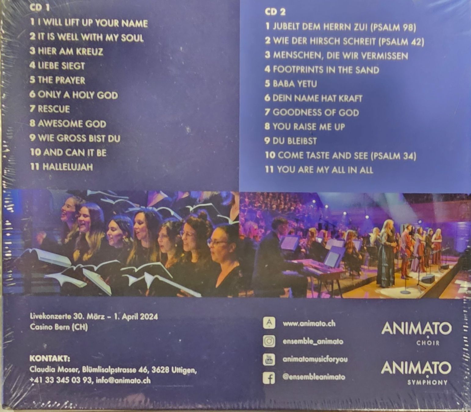 CD: Animato Ensemble - Liebe Siegt – Nuovo e nell'imballaggio originale da Wahlen b. Laufen venduto da Cg10 1