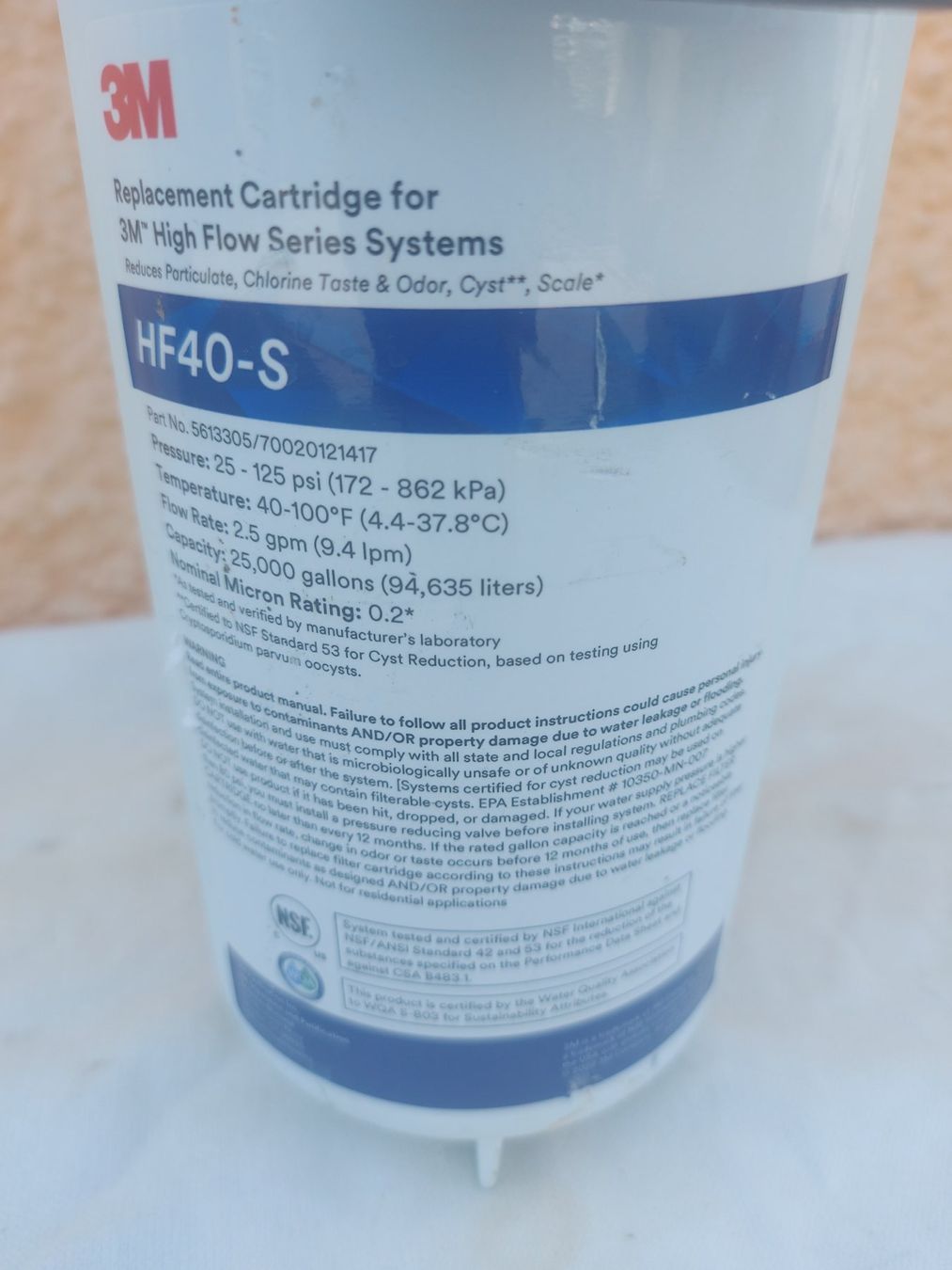 Installations sanitaires: 3M HF40-S Wasserfiltersystem – D'occasion à Rheinau par profitronic.shop 4