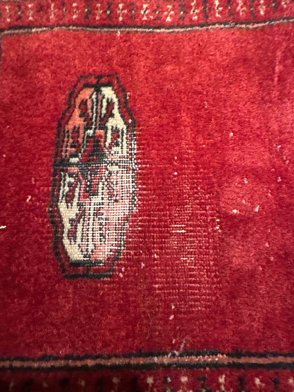 Tappeti: Roter Vintage Teppich, Orientteppich, Läufer - Klein – Usato da Zürich venduto da Chaeffeler 1