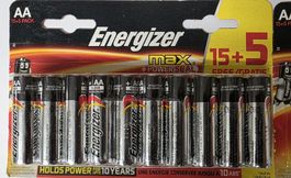 Energizer AA Batterien, 40 Stk., Neu, Ablaufdatum 2028!