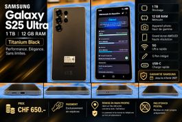Samsung Galaxy S25 Ultra 1TB – Très bon état