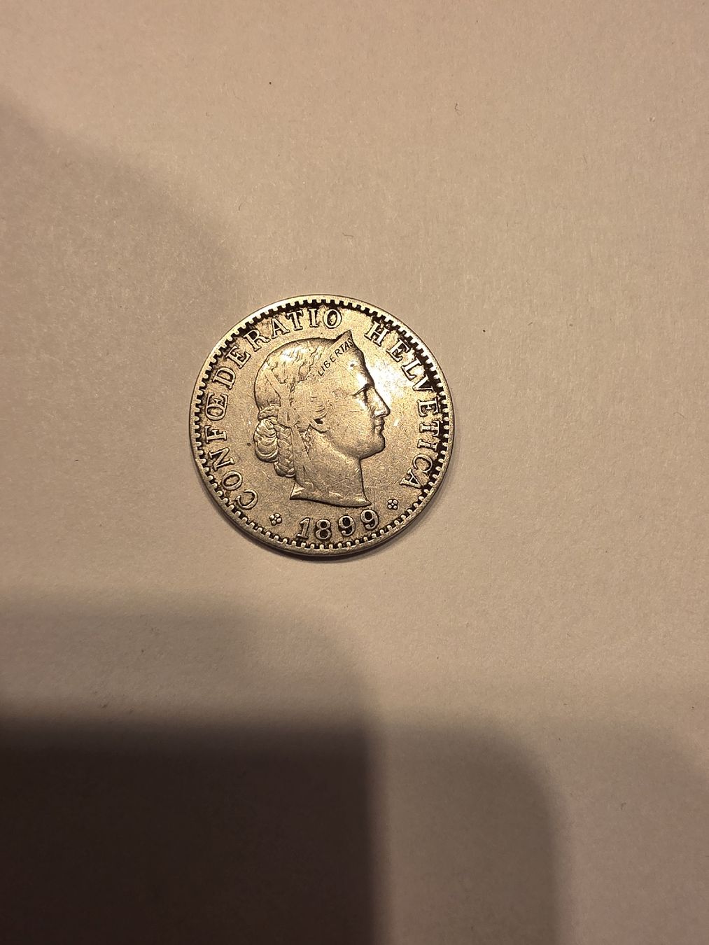 Tutti le monete: piece 20cts 1899 – Usato da Fribourg venduto da yan_z5fr