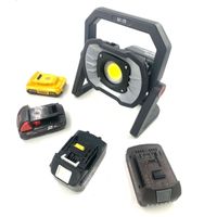 Projecteur de chantier multimarque Makita, Bosch, Dewalt