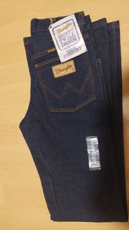 Wrangler Jeans, Dunkelblau, Neu, Grösse W26 H32