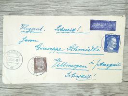 TR73 Enveloppe + Timbre Allemagne 1943