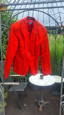 Roter Damen Blazer, Gr. 42, Top Zustand, Herbst Look!