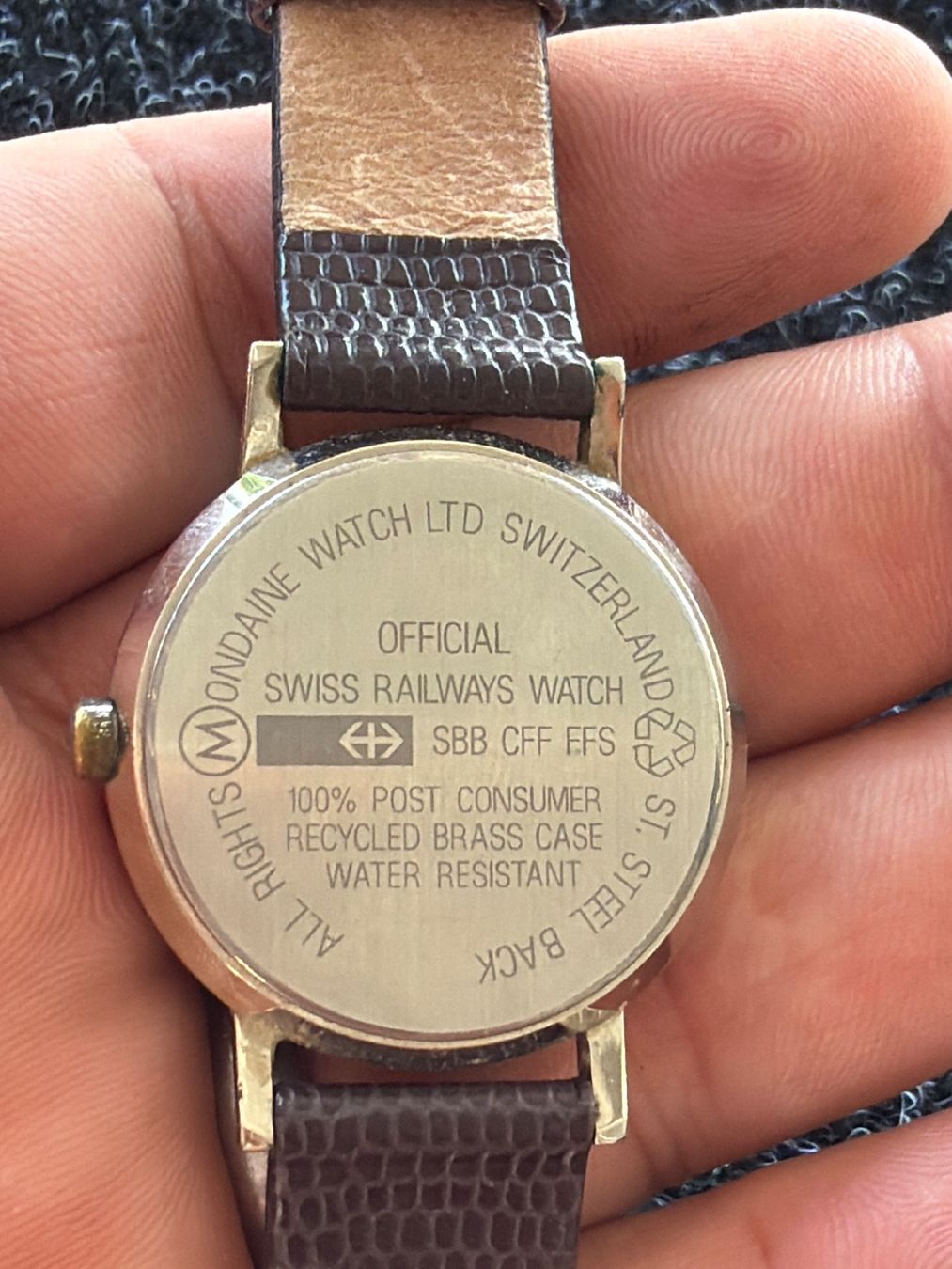 Mondaine Uhren: SBB Mondaine Ecoquartz – Gebraucht aus Schlieren von Luxury.Time 1