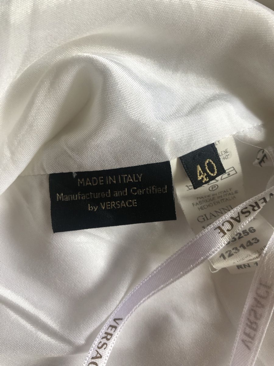 Versace Vestiti: Versace - Kleid Leinen – Nuovo (secondo la descrizione) da Chêne-Bourg venduto da sienna8245 5